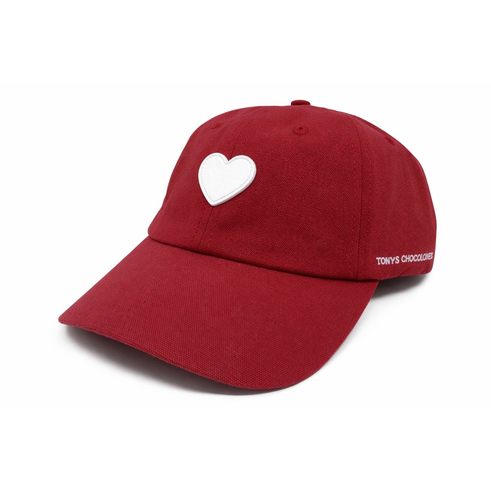 CJ Hendry Tonys Chocolonely Burgundy Red Hat Cap Strapback Valentines Limited